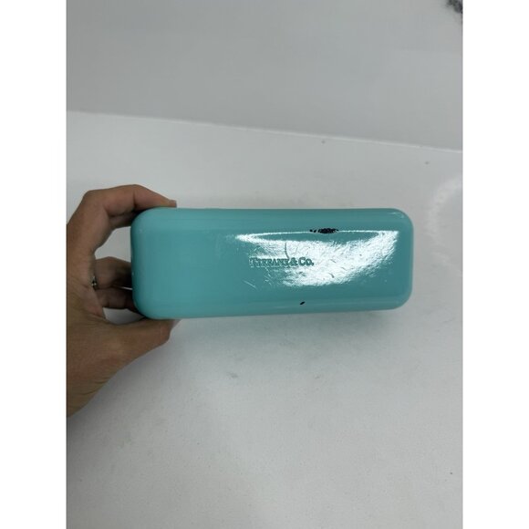 AUTHENTIC TIFFANY & CO.  EYEGLASS-SUNGLASS HARD CASE - Picture 1 of 6